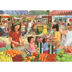 Farmers Market 1000-Piece Jigsaw