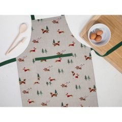 Christmas Dachshund Apron