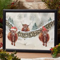 Highland Cow Lap Tray