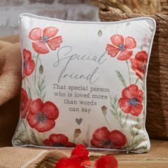 Poppy Sentiment Friend Cushion