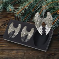 Glass Glitter Wings Set