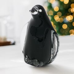 Siting Glass Penguin