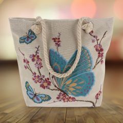 Butterflies Tapestry Tote Bag