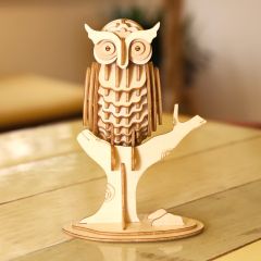 3D Wooden Owl Puzzle