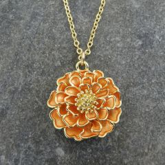 Marigold Flower Necklace