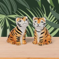 Tigers Salt & Pepper Pot