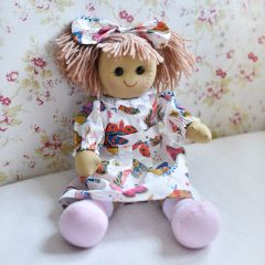 Miss Butterfly Rag Doll