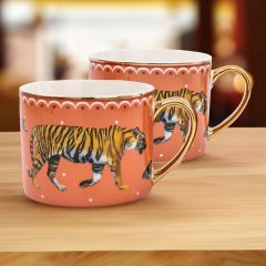 Set of Two Tiger Mugs