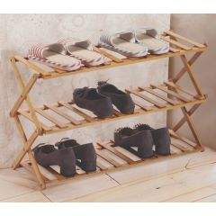 3-Tier Bamboo Shoe Rack