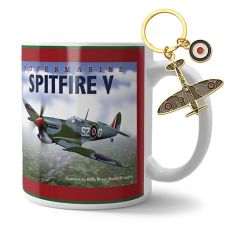 Spitfire Mug & Keyring Set