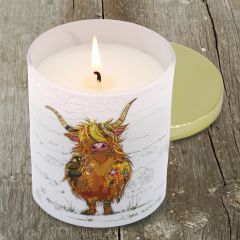 Highland Cow Candle