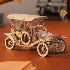 3D Wooden Car Puzzle