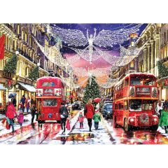 Regent Street at Christmas 1000 Piece Jigsaw