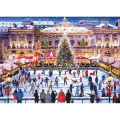 Skating at Somerset House 1000 Piece Jigsaw