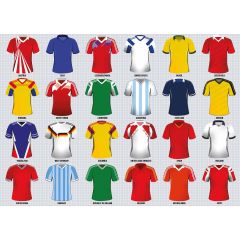 Vintage Football Tops 1000-Piece Jigsaw