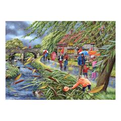 Wind at the Willows 1000 Piece Jigsaw