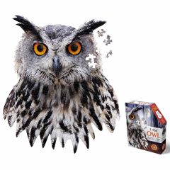 I Am Owl, Owl Shaped  300 Piece Jigsaw