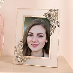 Gold Butterfly Photo Frame 5 x 7"