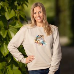 Watercolour Cat Sweatshirt