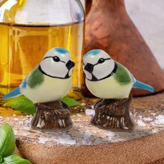 Blue Tits Salt & Pepper Set