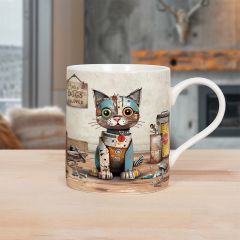 Scrappy Kitten Mug