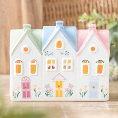 Pastel House Incense Burner