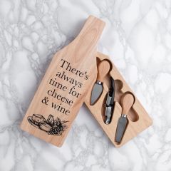 Cheese And Wine Set