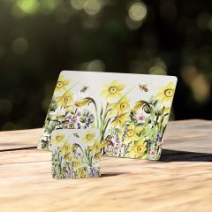 Floral Placemat And Coaster Set